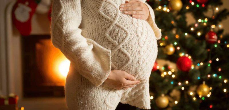 enjoy christmas while pregnant