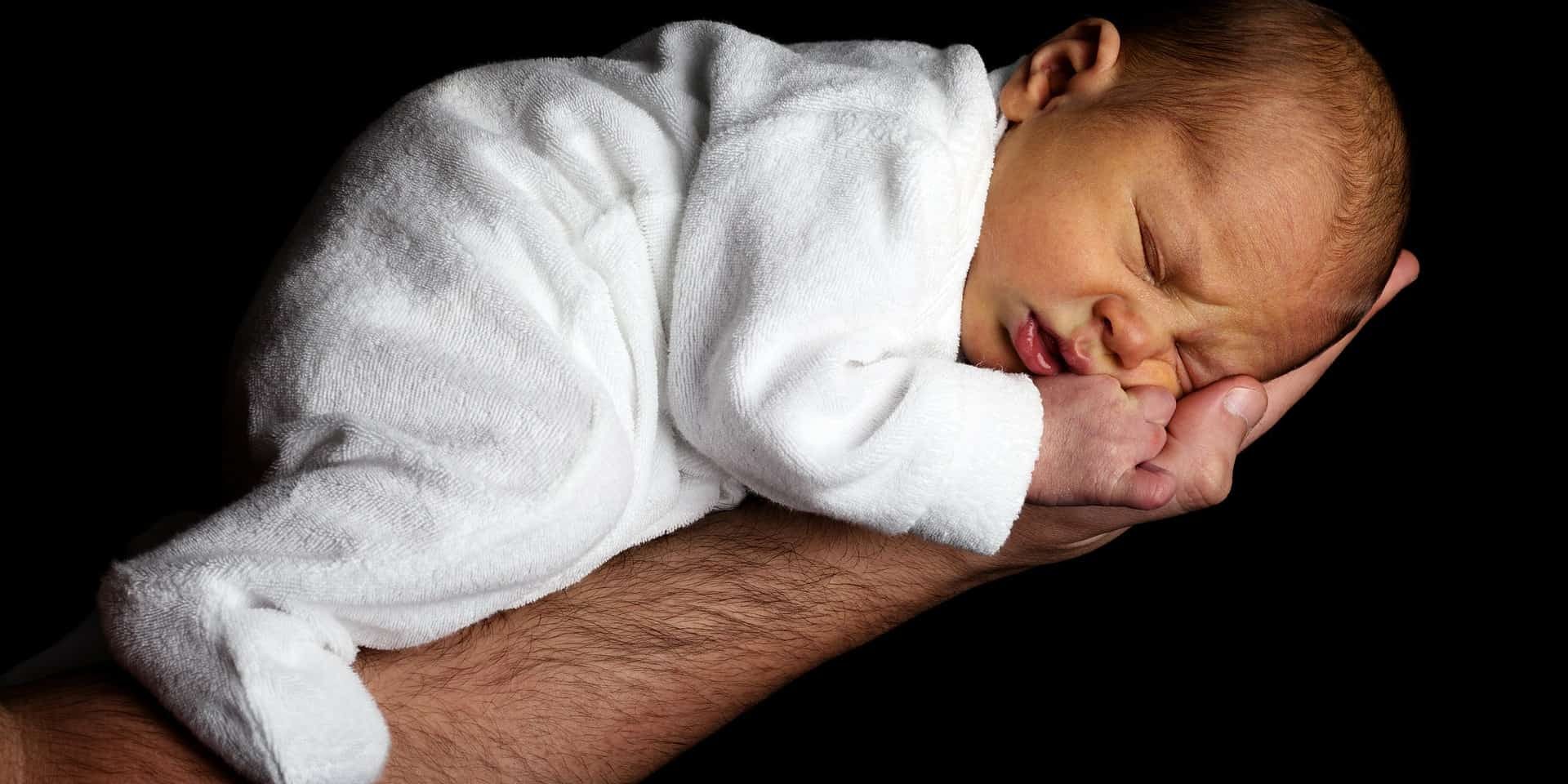 newborn asleep