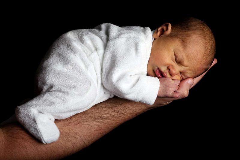newborn asleep