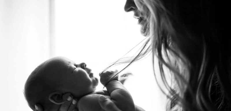 mother and baby bonding