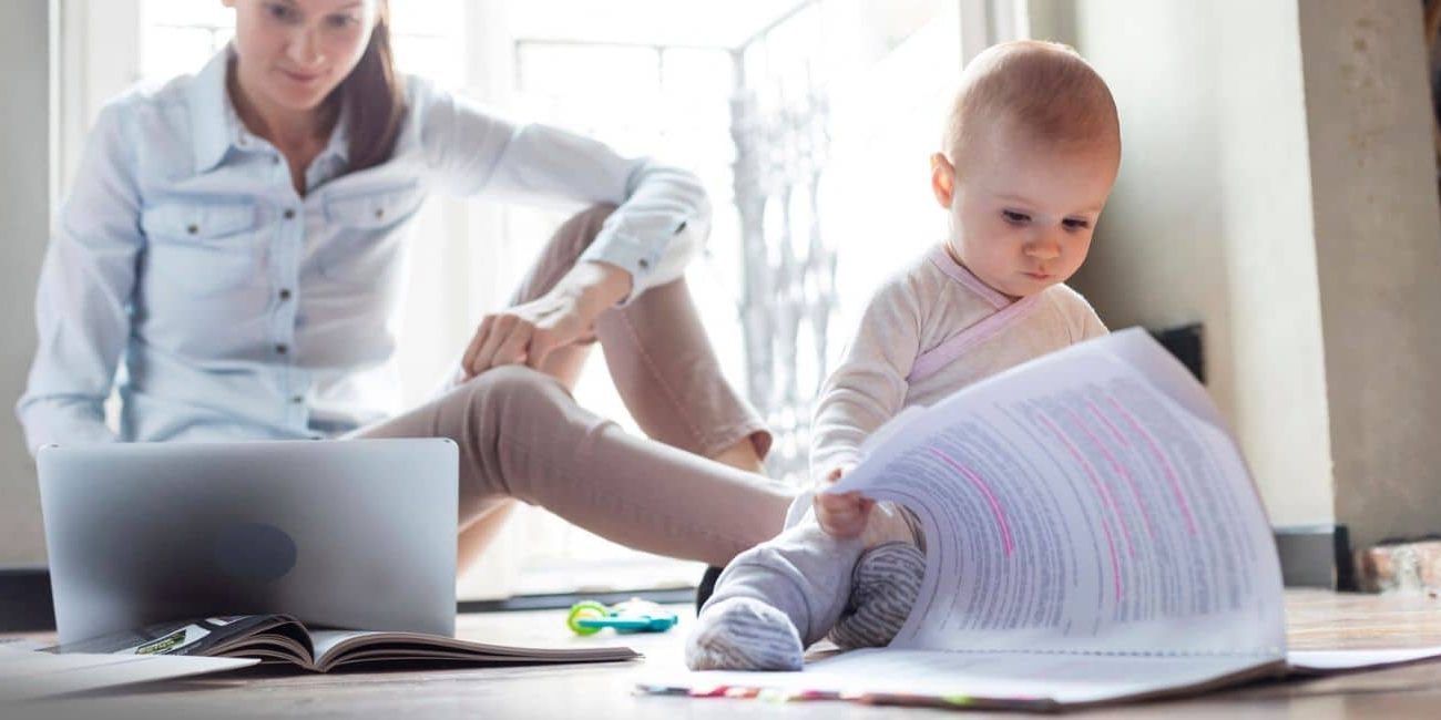 how to work from home with kids