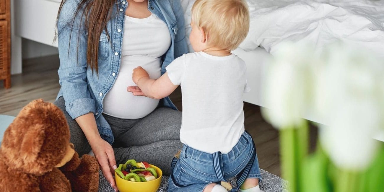 pregnant with toddler