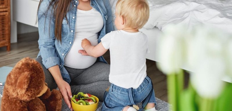 pregnant with toddler
