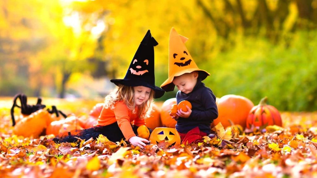 celebrating halloween with toddlers